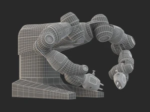 3d abb yumi industrial robot 3D Model