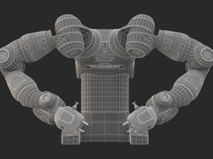 3d abb yumi industrial robot 3D Model