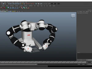 3d abb yumi industrial robot 3D Model