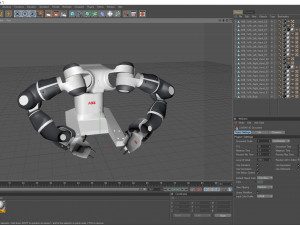 3d abb yumi industrial robot Model 3D