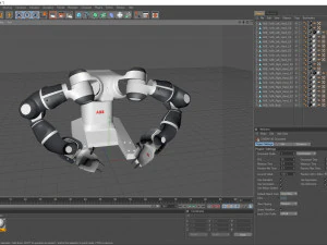 3d abb yumi industrial robot 3D Model