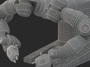 3d abb yumi industrial robot 3D Model