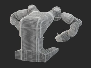 3d abb yumi industrial robot 3D Model