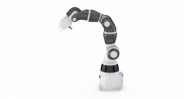abb irb 14050 single-arm yumi Model 3D .c4d .max .obj .3ds .fbx .stl .blend 