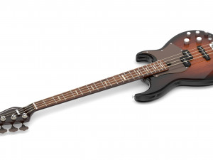 yamaha basses guitar bb734a with stands 3D Model