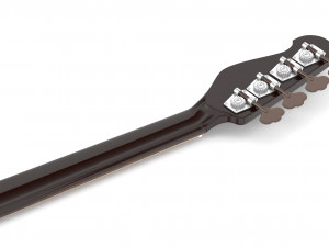 yamaha basses guitar bb734a with stands 3D Model