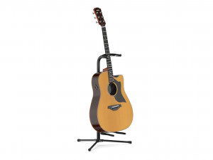 yamaha acoustic guitar a5r are with stands 3D Model