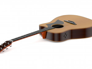 yamaha acoustic guitar a5r are with stands Model 3D