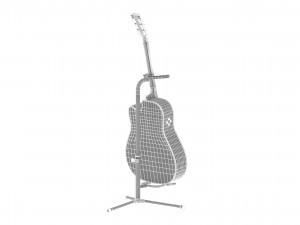 yamaha acoustic guitar a5r are with stands Model 3D