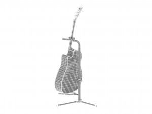 yamaha acoustic guitar a5r are with stands Model 3D