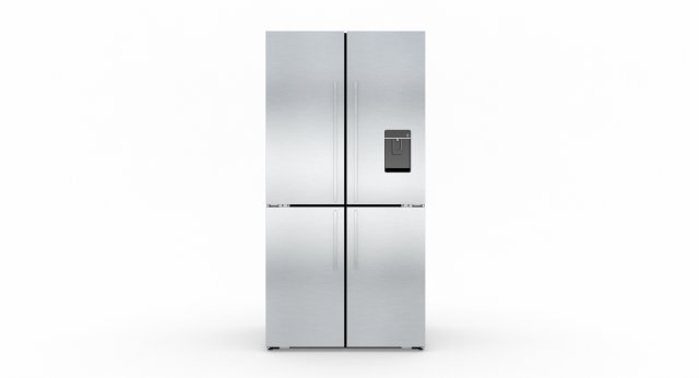 fisher paykel 605l french quad door fridge 3D मॉडल .c4d .max .obj .3ds .fbx .stl .blend 