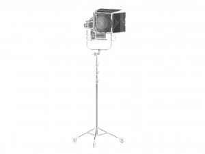 arri daylight compact 2500 theater 3D Model