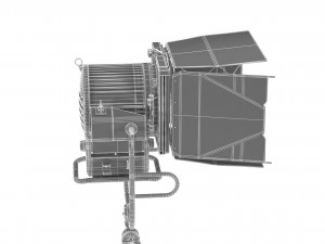 arri daylight compact 2500 theater 3D Модель