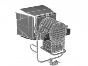 arri daylight compact 2500 theater 3D Model
