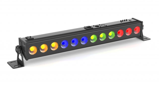 12 led stage wash lights model Modelo 3D .c4d .max .obj .3ds .fbx .stl .blend 