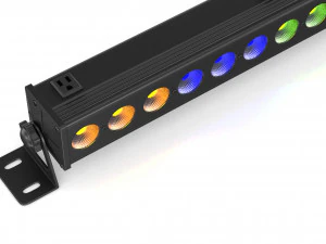 12 led stage wash lights model 3D Model