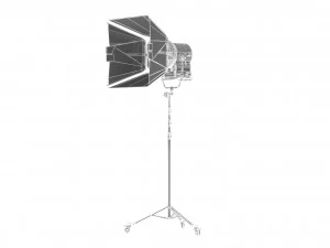 arri daylight m-series m40 3D Model
