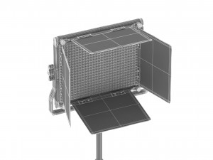 660 led video light photography Modelo 3D