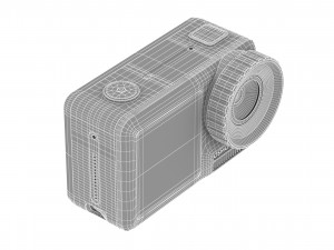 dji osmo action camera 3D Model