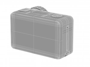 dji osmo action camera 3D Model