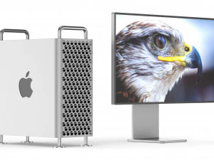 apple mac pro 2019 3D Model