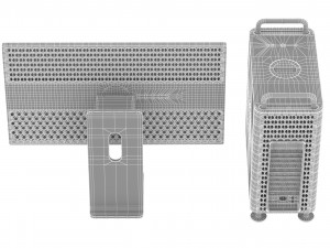 apple mac pro 2019 Model 3D