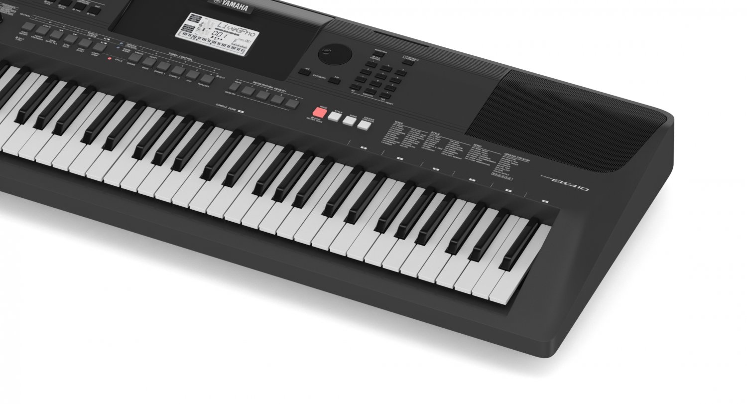 yamaha portable keyboard psr ew410 3D Model in Elektronik 3DExport