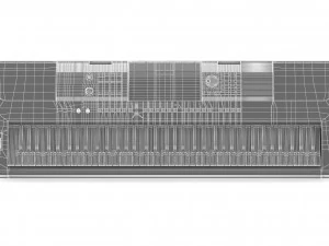 yamaha portable keyboard psr-ew410 3D Model