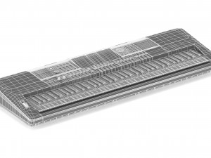 yamaha portable keyboard psr-ew410 3D 모델