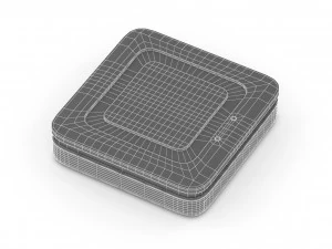 bosch twinguard smoke detector with air sensor 3D Model