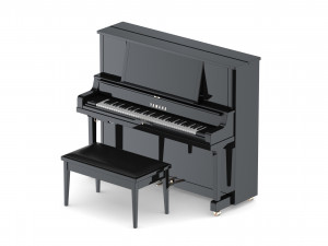 piano yamaha transacoustic yus5 ta2 Modello 3D