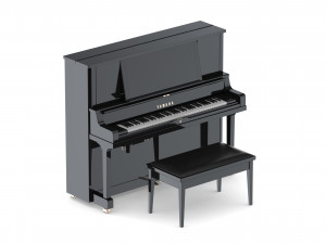 piano yamaha transacoustic yus5 ta2 3D Model