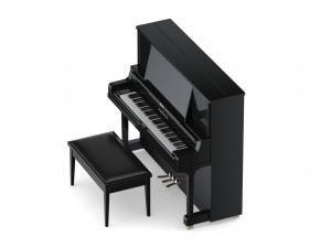 piano yamaha transacoustic yus5 ta2 3D Model