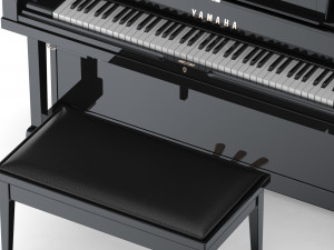 piano yamaha transacoustic yus5 ta2 3D Model