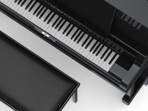 piano yamaha transacoustic yus5 ta2 3D Model