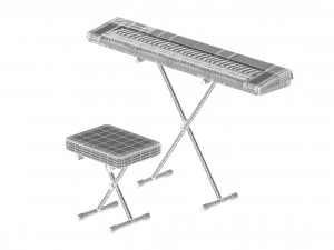 yamaha piaggero np-32 3D Model