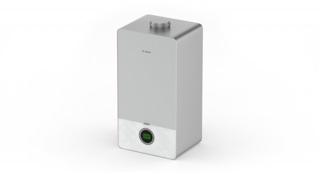 bosch condens 7000i w efficient heating 3D Model .c4d .max .obj .3ds .fbx .stl .blend 