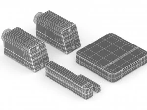 bosch climate starter set 3D Model