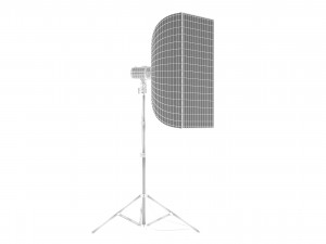 3d softbox square perfect sp 160m Modèle 3D