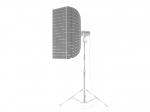 3d softbox square perfect sp 160m 3D Model