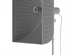 3d softbox square perfect sp 160m 3D Model