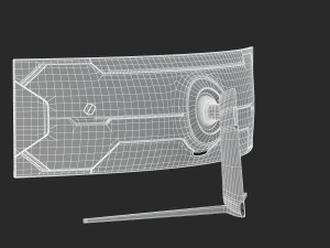 samsung odyssey g9 model 3D Model