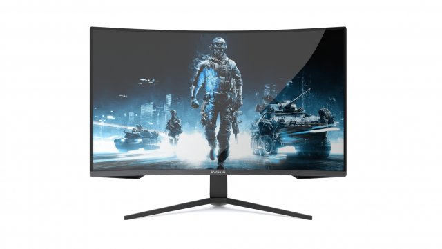 samsung odyssey g7 3D 模型 .c4d .max .obj .3ds .fbx .stl .blend
