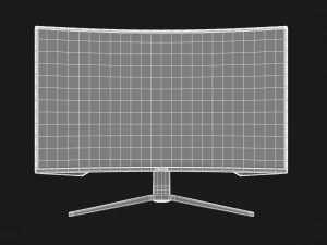 samsung odyssey g7 3D Model