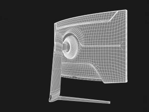 samsung odyssey g7 3D Model
