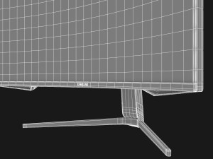 samsung odyssey g7 3D 模型