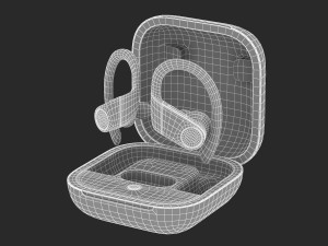 3d powerbeats pro 3D Model