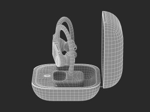 3d powerbeats pro 3D Model