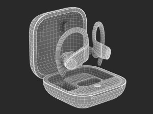 3d powerbeats pro 3D Model