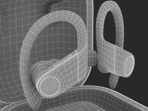 3d powerbeats pro 3D Model